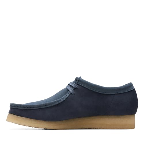 Clarks Original Men's Wallabee Made in Vietnam, Navy Combi (us_footwear_size_system, adult, men, numeric, medium, numeric_7_point_5)