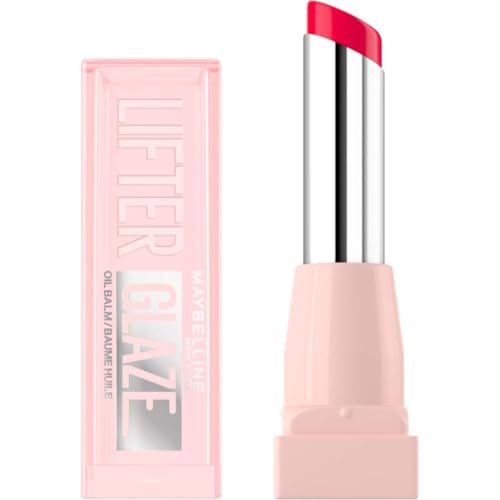 Maybelline New York Bálsamo Labial con Color, Labios Suaves y Brillantes, Hasta 24h de Hidratación, con Ácido Hialurónico, Lifter Glaze, Tono 004 Cherry Swirl