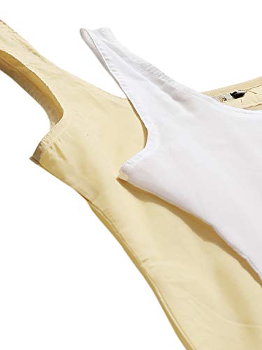 Image of Ada Womens Terivoile Cotton Suit Full Slip /Camisole (Pack of 2) A301831