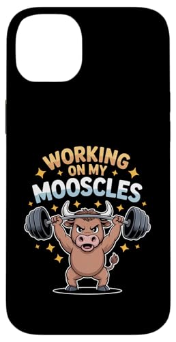 Funny Working On My Mooscles WEuE[A fB[X Y X}zP[X iPhone 14 Plus p