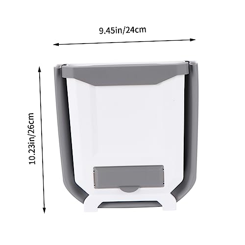 Caneca de basura plegable colgante para cocina miniatura 2