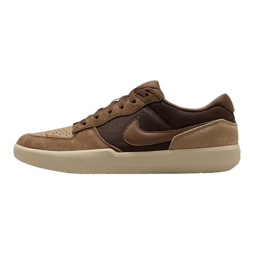 Nike SB Force 58 Skate Shoes (Baroque Brown/Parachute Beige/Desert Khaki/Mosswood Brown)