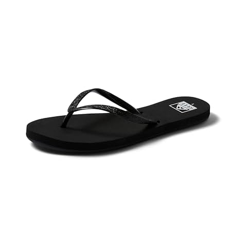 Reef Women's Sandals, Stargazer, Black/Black, 9 Cover