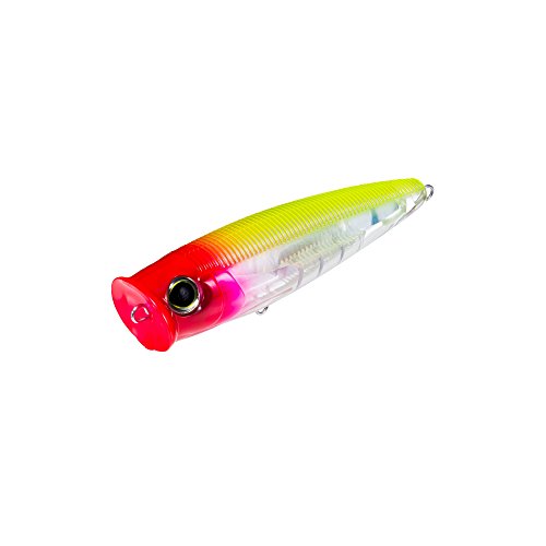 Yo-Zuri R1167-CPRH 3D Popper Floating Lure, Red Head