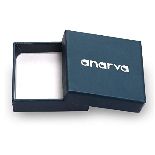 Image of Amazon Brand - Anarva 925 Sterling Silver BIS Hallmarked Adjustable Antique Oxidized Toe Ring for Women