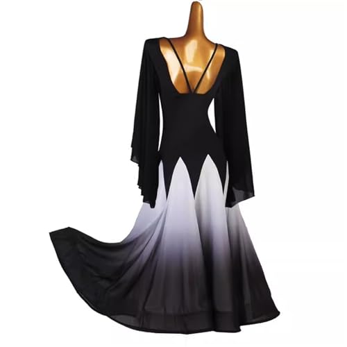 Women's Ballroom Dance Dresses Waltz Tango Performance Dancing Skirt Smooth Flamenco Salsa Practice Dance Clothing3