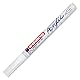 edding 5300 Acrylmarker fein - weiß - 1 Acrylstift wasserfest - feine Rundspitze 1-2 mm - Acryl Farben zum Malen auf Leinwand, Malpapier und Holz - Acrylstifte für Steine