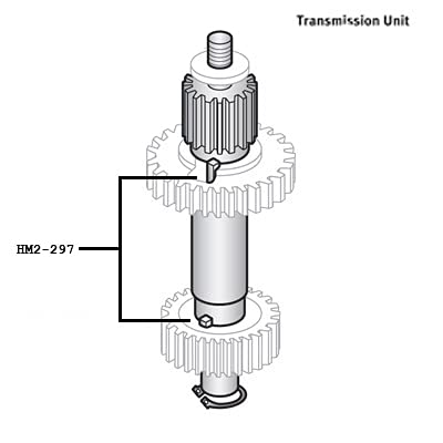 ALFA InternationalHM2-297 Transmission Shaft Gear Key for Hobart Mixers