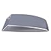 Aumo-mate New Universal Car Air Flow Intake Hood Scoop Turbo Bonnet SUV Vent Cover (Silver)