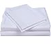 Balichun Luxurious Bed Sheet Set-Highest Quality Hypoallergenic Microfiber 1800 Bedding Super Soft 3-Piece Sheets with 18" Deep Pocket Fitted Sheet Twin/Full/Queen/King/Cal King Size(White,Twin XL)
