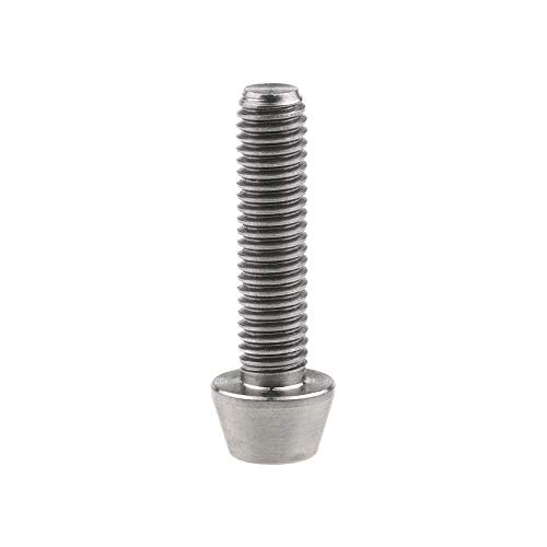 Image of Titanium Ti Bolt M5x9 16 18 20 25 30 35 40 45 50 55 60mm Tapered Head Screws Pack of 4 (M5x20mm, Normal Titanium)