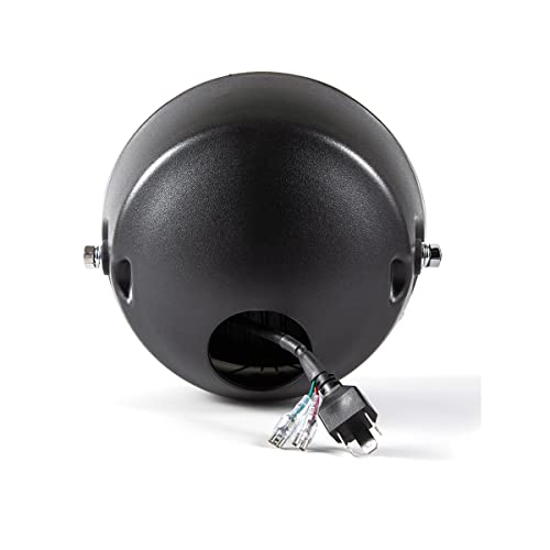 Motorradscheinwerfer Frontscheinwerfer 7,5 Zoll Led Motorrad Stirnlampe für Cafe Racer Bobber Chopper