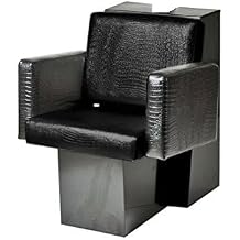 Pibbs 3469 Cosmo Dryer Chair for Professional Salons & Spas, Extra Wide 21 Seat with Thick Padding, Rust-Resistant Metal Base, Modern European Design, PIB-3469
