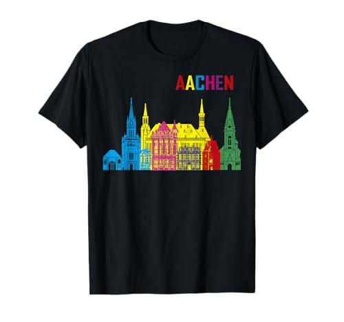 Travel Europe Germany Aquisgrán German Vacation Souvenir Tee Camiseta