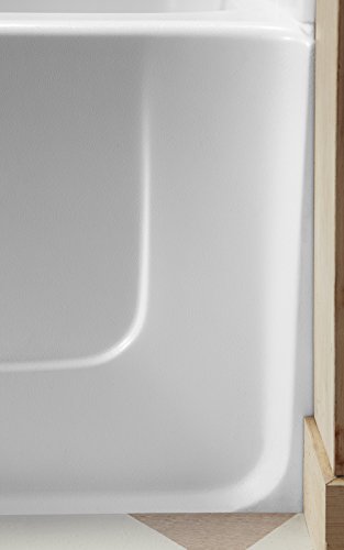 STERLING 61040110-96 All Pro Bath Tub and Shower Kit, 60-Inch x 30-Inch x 73.5-Inch, Biscuit