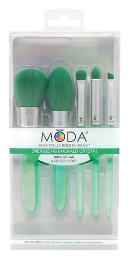 MŌDA® Mythical 5pc Energizing Emerald Crystal Kit, Green - Image 2