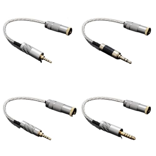 Adaptador de 3,5 mm a 4,4 mm para conectar auriculares balanceados a móvil 2