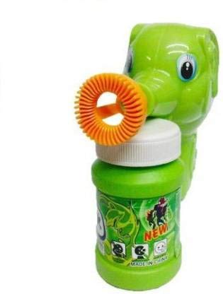 Scross Elephant Shape Bubble Blower Gun with Liquid (Green) (B081KZ8XVV) Amazon Price History, Amazon Price Tracker