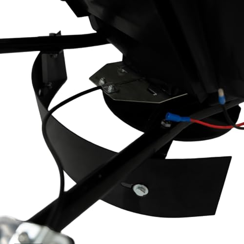 Esparcidor ATV 12V con cubierta impermeable incluida para proteger abono y semillas 7