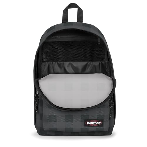 Image of EASTPAK Out Of Office - 31L Backpack with Dual Compartments, 14-inch Laptop Tablet Sleeve, Utility Pocket, Bottle Holder, Checker Dark Grey