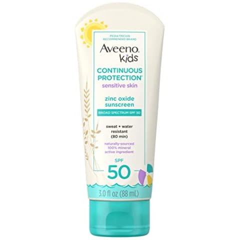 Aveeno Kids Sensitive Skin Sunscreen Pack of 2 Cover