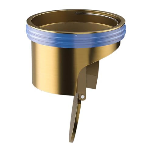 Tappo di scarico in per scarico a pavimento, scarico a pavimento con chiusura automatica, antiodore, valvola deodorante, per tubi fognari, blocca gli odori delle fogne, facile da installare