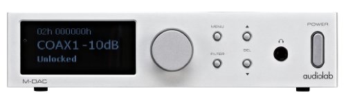 Audiolab M- Dac argent convertisseur DA