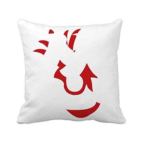 Coussin caractère d'ananas chinois housse pour changer de déco - 2