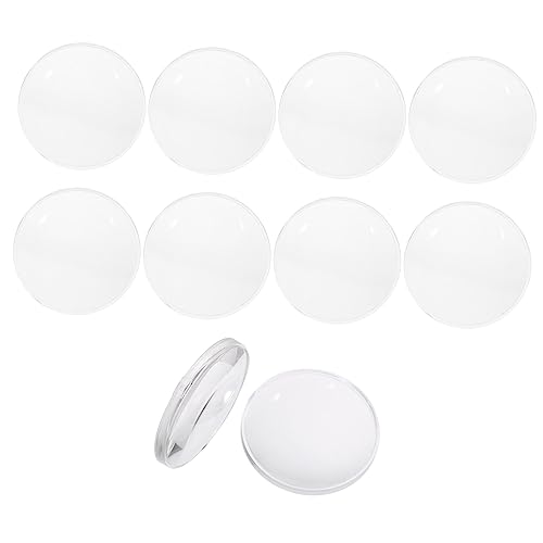 CHILDWEET Vr Headset Accessories VR Glasses Lens 10pcs Vr Lens Acrylic Box 3D Earphone VR Lens Accessories 3D Glasses Accessories