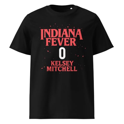 Kelsey Mitchell - Indiana Fever - Unisex Organic Ribbed Neck t-Shirt