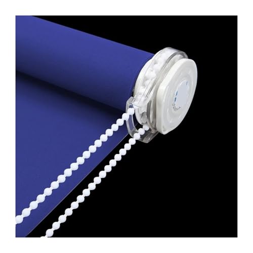 estores enrollables opacos Persianas enrollables sin Taladro for Ventana, persiana Enrollable de fijación Tubo for Cocina, baño, Montaje Interior(Blackout Blue,W100 x H180cm)