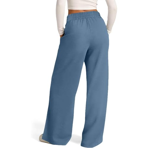 Wide Leg Sweatpants Women High Waisted Baggy Joggers Loose Fit Athletic Sweatpants Soft Lightweight Joggers 2025