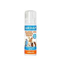 ARDAP Milben- und Zeckenspray für Nager und Vögel 100ml - Effektiver und nachhaltiger Schutz vor Milben und Zecken (PT19)