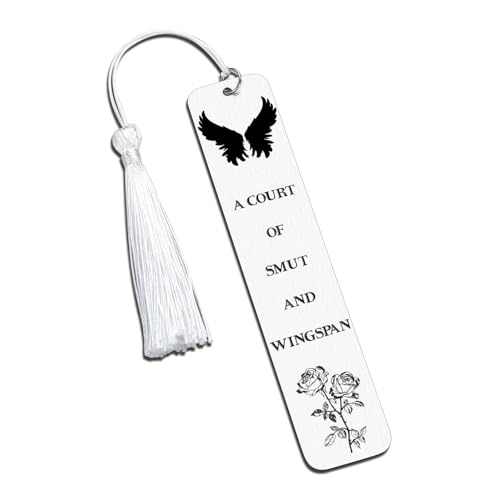 Dark Romance Merch Gifts Bookmark for Women A Court of Thorns and Roese Merch Dark Romance Bookmarks Book Merchandise Smut Booklovers Gifts Booktok Book Marks for Reading Women