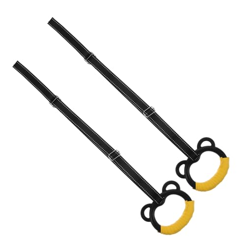 KICHOUSE Fitness Rings for Kids Children's Gymnastic Equipment Pull-up Rings Professional Workout Supplies