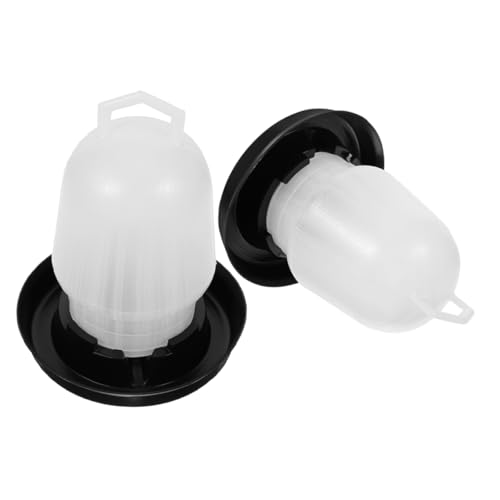 Holibanna Chick Watering System Automatic Chicken Water Cup Feeders Plastic Poultry Water Feeders for Birds