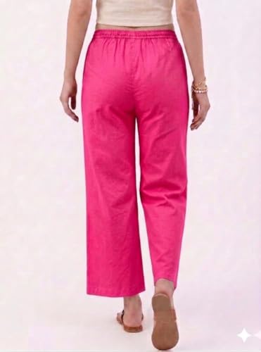 Image of Set of 2 Soft Reyon Cotton Regular Palazzo for Womens and Girls Combo Pack