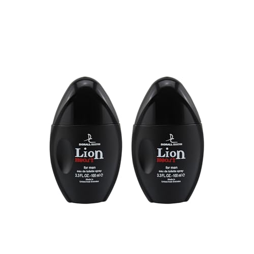 Image of Dorall Collection Lion Heart Eau de Toilette For Men 100ml (Pack of 2)
