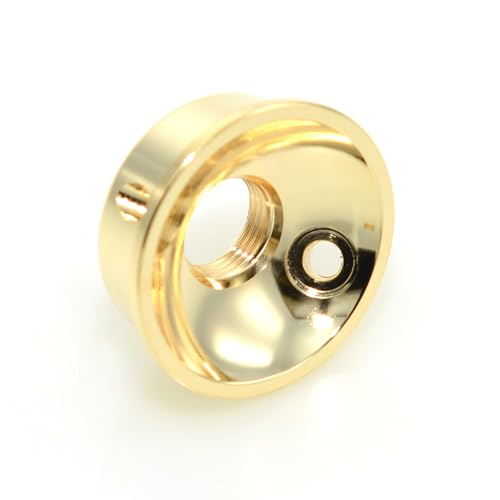 Plaque jack pour guitare électrique en laiton doré pour Fender Telecaster élégante