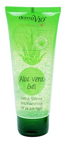DERMA V10 Aloe Vera Gel Cooling, Soothing and Moisturising - 100ml Cover