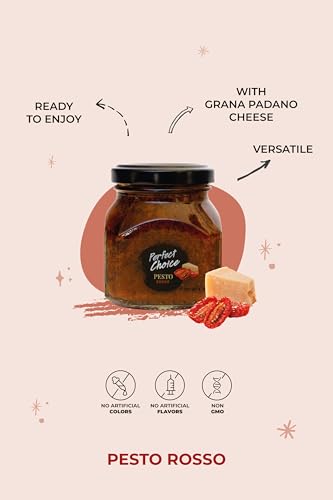 Image of Perfect Choice Pesto Variety Pack - Gourmet Basil, Rosso & Creamy Flavored Pesto Sauce Set, Non-GMO Ingredients, Ready-to-Use Pasta Sauce, Versatile Spread for Pasta Sandwiches & Meals, Giftable Sampler Pack