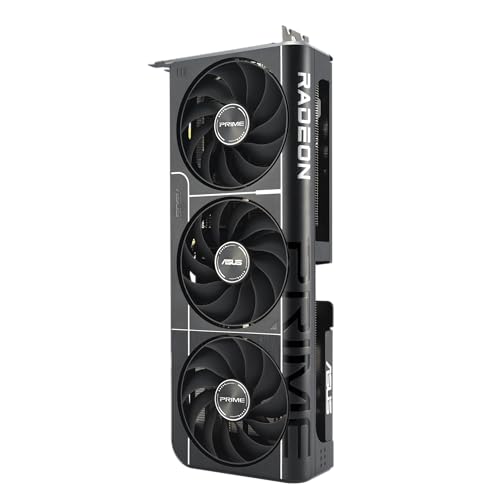 Scheda grafica Prime Radeon™ RX 9060 XT 16 GB GDDR6 OC Edition (PCIe 5.0, HDMI/DP 2.1, design a slot 2.5, ventole assiali tech, cuscinetti a doppia sfera per ventole, Dual BIOS, GPU Guard) - Scheda video - Immagine 10