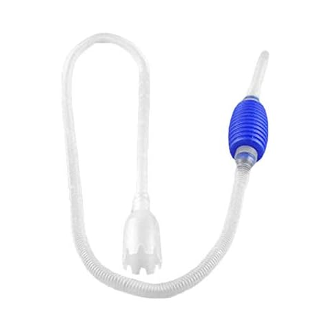 LQKYWNA Aquarium Gravel Cleaner Fish Tank Vacuum Siphon Cleaning Kit Hand Syphon Pump for Water Changing and Filter Sand Cleaning Cover