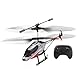 TURBO CHALLENGE - Turbocóptero – Hubschrauber – 400351 – ferngesteuertes Fluggerät – Rot – 1/40 – wiederaufladbarer Akku und Batterien inkl. – Kreisel – Geschenk – Flugspielzeug – ab 8 Jahren