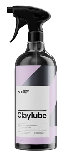 CARPRO Claylube Lubrication for Wet Sanding, Solution of Surfactants & Solvents to Reduce Friction When Polishing or Claying. Use with Sanding Discs for Spot Repairs or Denibbing - Liter (34oz)