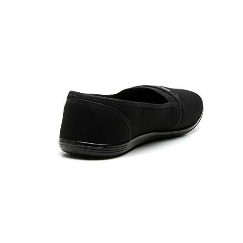 Alpargata Moleca Tecido Lona Feminina - Preto - 37