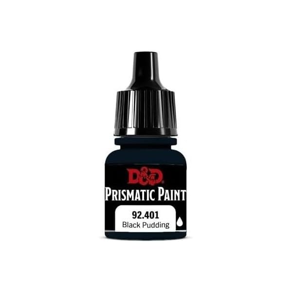 Wizkids Dungeons and Dragons 92.401 Peinture prismatique Noir Pudding pour modélisme