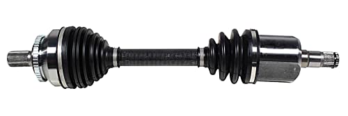 GSP NCV73500 CV Axle Shaft Assembly - Left Front (Driver Side), black