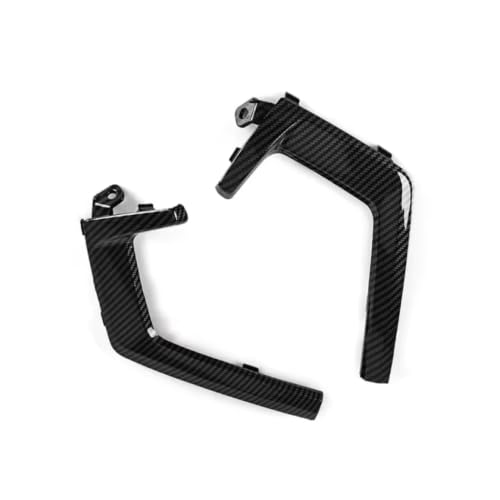 Ailerons NMAX 2025 : protection latérale du guidon effet carbone sport
