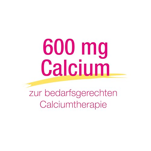 Calcium Verla 600 mg Filmtabletten – Calcium zur Vorbeugung und Behandlung von Calciummangel sowie zur unterstützenden Therapie bei Osteoporose, für die tägliche Einnahme, 100 St